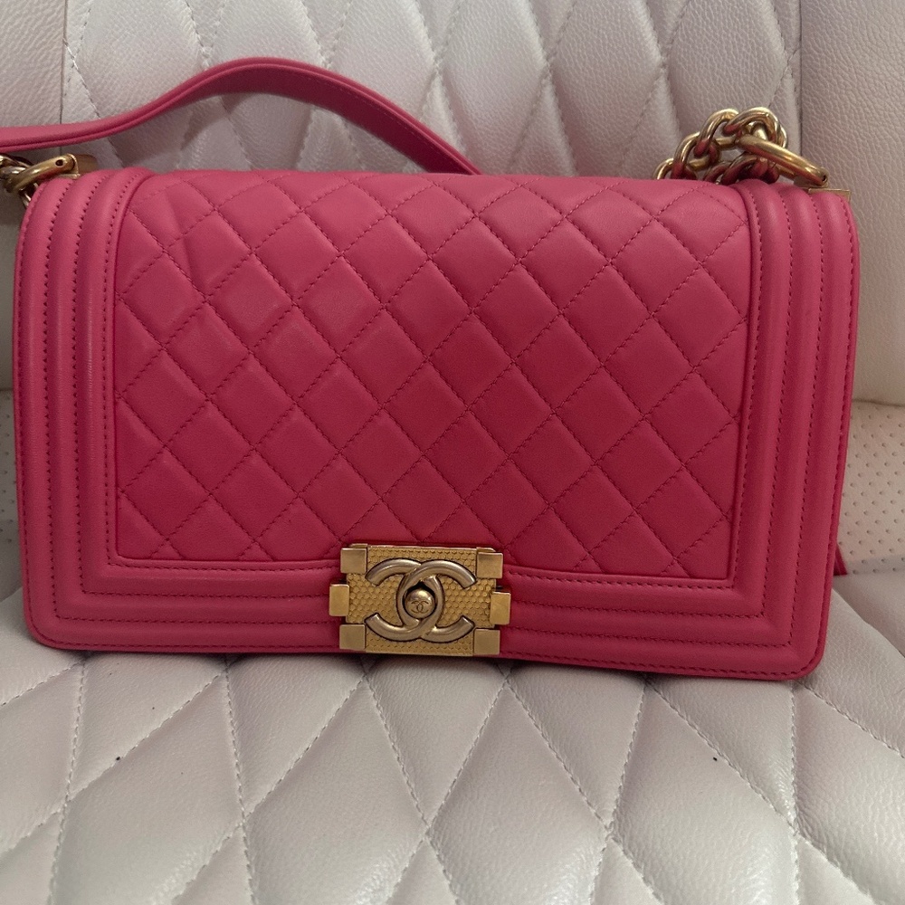 Chanel medium lambskin bag